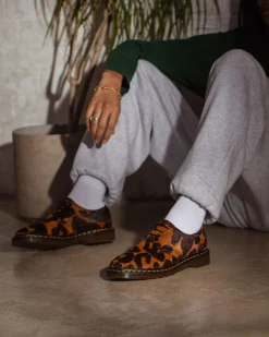 Dr. Martens Last Chance Styles|Last Chance Styles*1461 Made in England Hair On Oxford Shoes in Ocelot Ocelot — Hair On