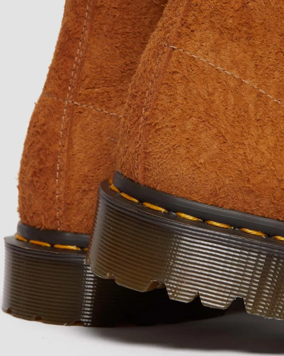 Dr. Martens Last Chance Styles|Last Chance Styles*101 Made in England Hardware Suede Ankle Boots in BURNT YELLOW