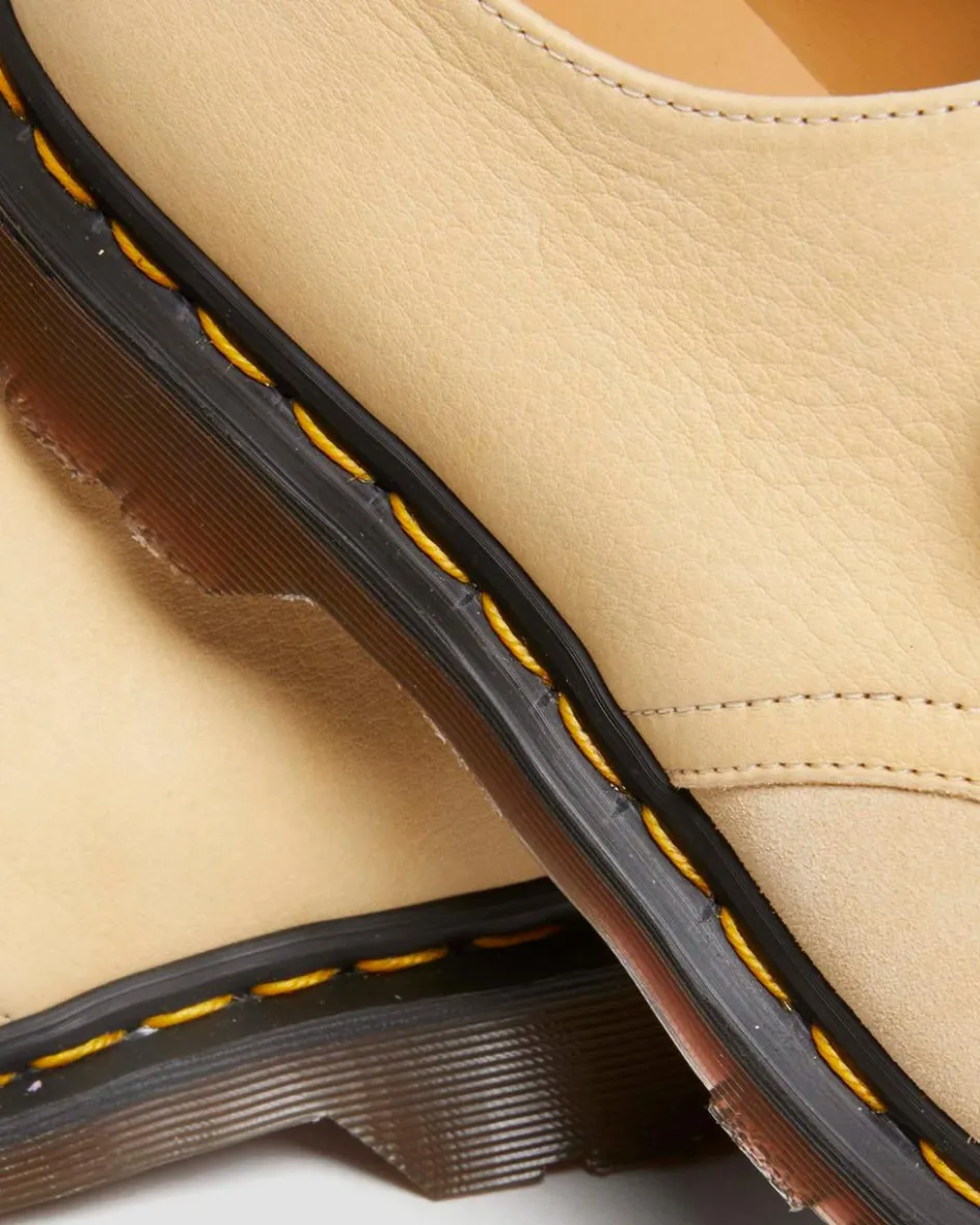 Dr. Martens Last Chance Styles|Last Chance Styles*1461 Made in England Suede Oxford Shoes in Mustard Mustard — Reverse Grain Suede