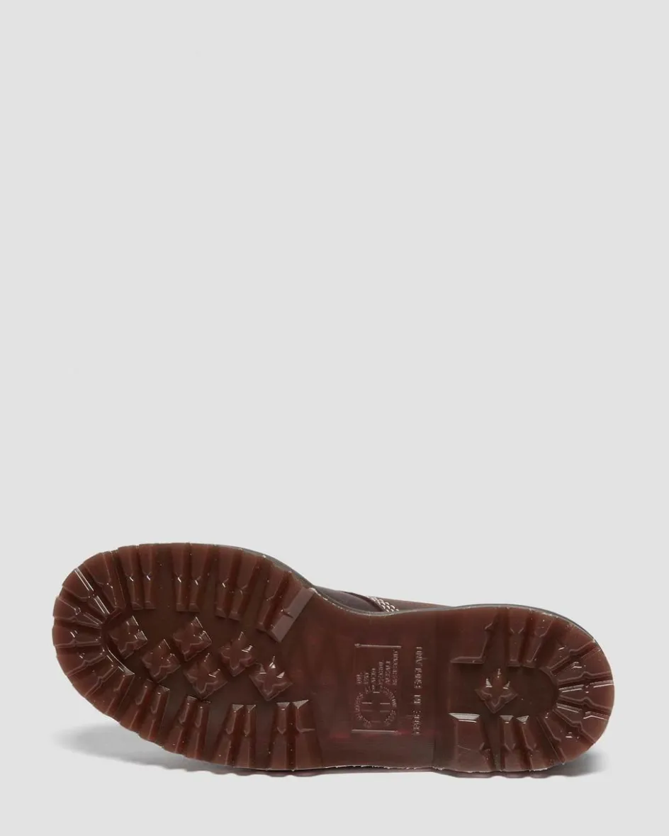 Dr. Martens Last Chance Styles*1460 Made in England Wax Commander Lace Up Boots in Brown Brown — Wax Commander