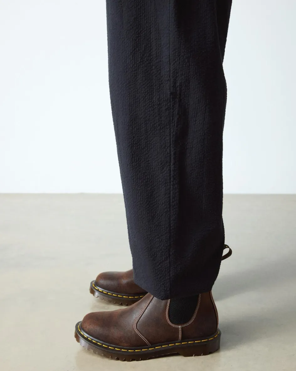 Dr. Martens Last Chance Styles*2976 Made in England Wax Commander Chelsea Boots in Brown Brown — Wax Commander