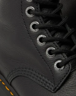 Dr. Martens Originals|New And Featured*1460 Max Leather Platform Boots in Black Black — Pisa