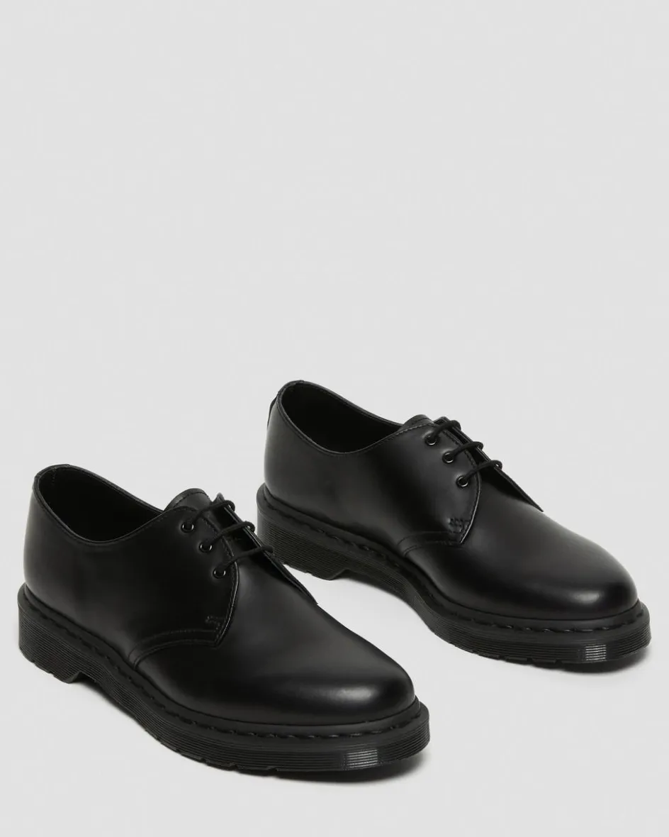 Dr. Martens Originals|Shoes*1461 Mono Smooth Leather Oxford Shoes in Black Black — Smooth Leather