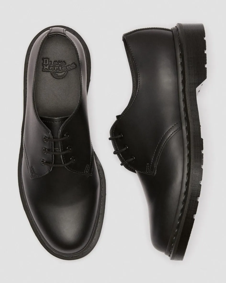Dr. Martens Originals|Shoes*1461 Mono Smooth Leather Oxford Shoes in Black Black — Smooth Leather