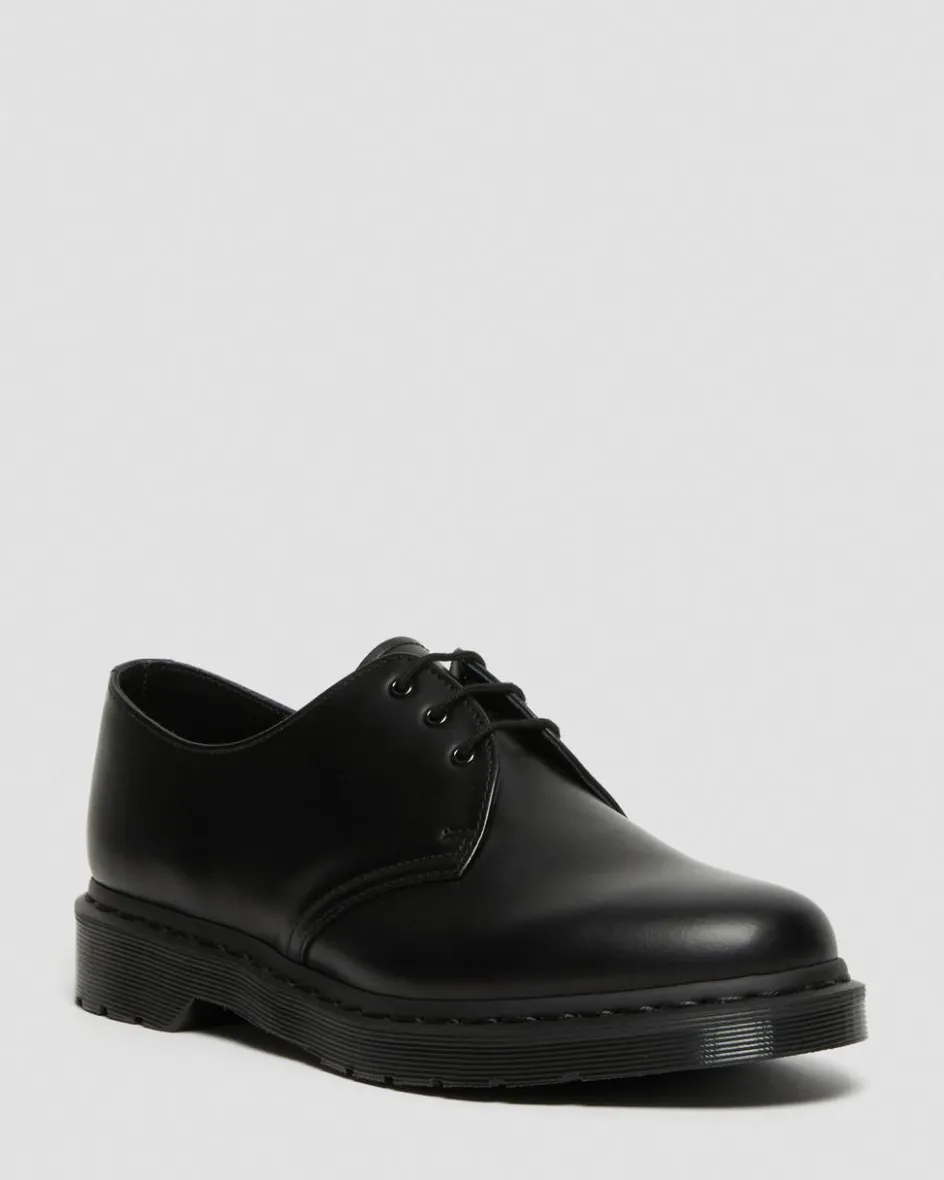 Dr. Martens Originals|Shoes*1461 Mono Smooth Leather Oxford Shoes in Black Black — Smooth Leather