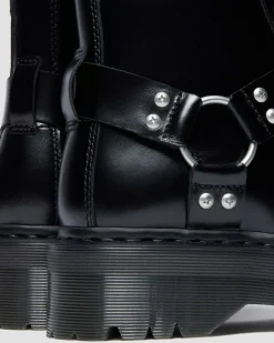 Dr. Martens Last Chance Styles|Last Chance Styles*1460 Quad Harness in Black Black — Analine