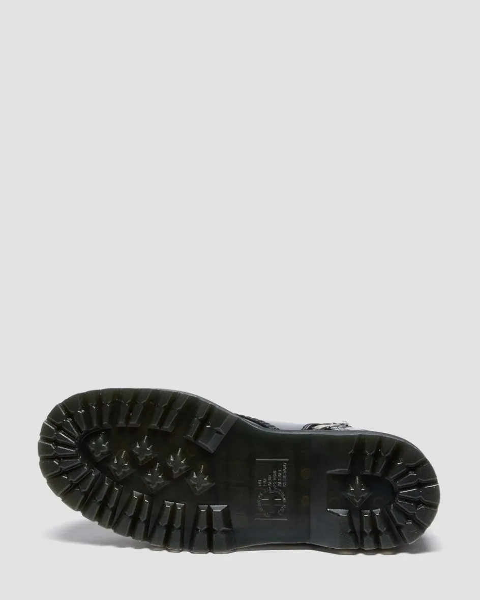 Dr. Martens Last Chance Styles|Last Chance Styles*1460 Quad Harness in Black Black — Analine