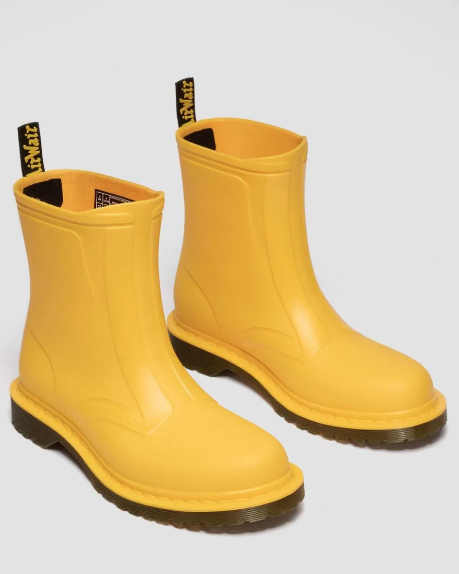 Dr. Martens New And Featured|Boots*1460 Rain Waterproof Boots in Dms Yellow DMS YELLOW — PVC