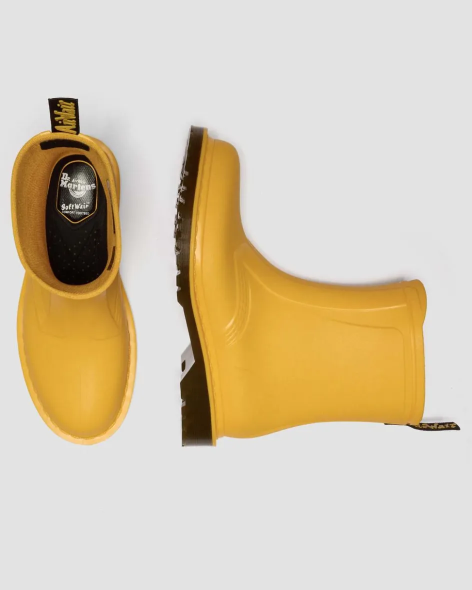 Dr. Martens New And Featured|Boots*1460 Rain Waterproof Boots in Dms Yellow DMS YELLOW — PVC