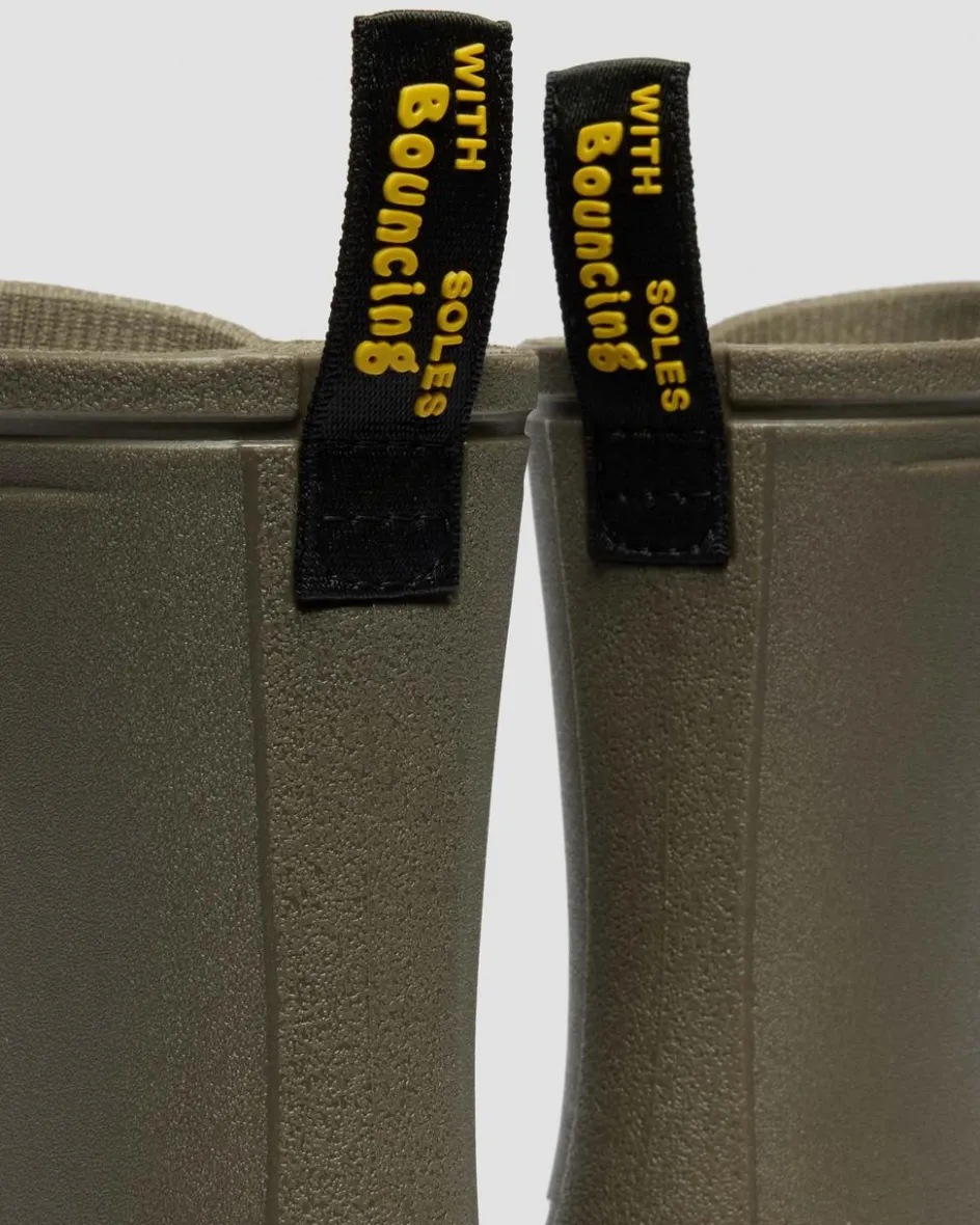 Dr. Martens Boots|Chelsea Boots*1460 Rain Waterproof Boots in Dms Olive DMS OLIVE — PVC