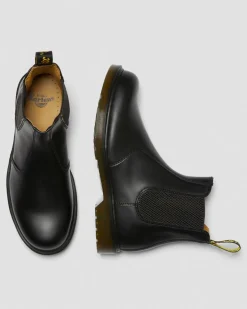 Dr. Martens Last Chance Styles*2976 Smooth Leather Chelsea Boots in Black Black — Smooth Leather