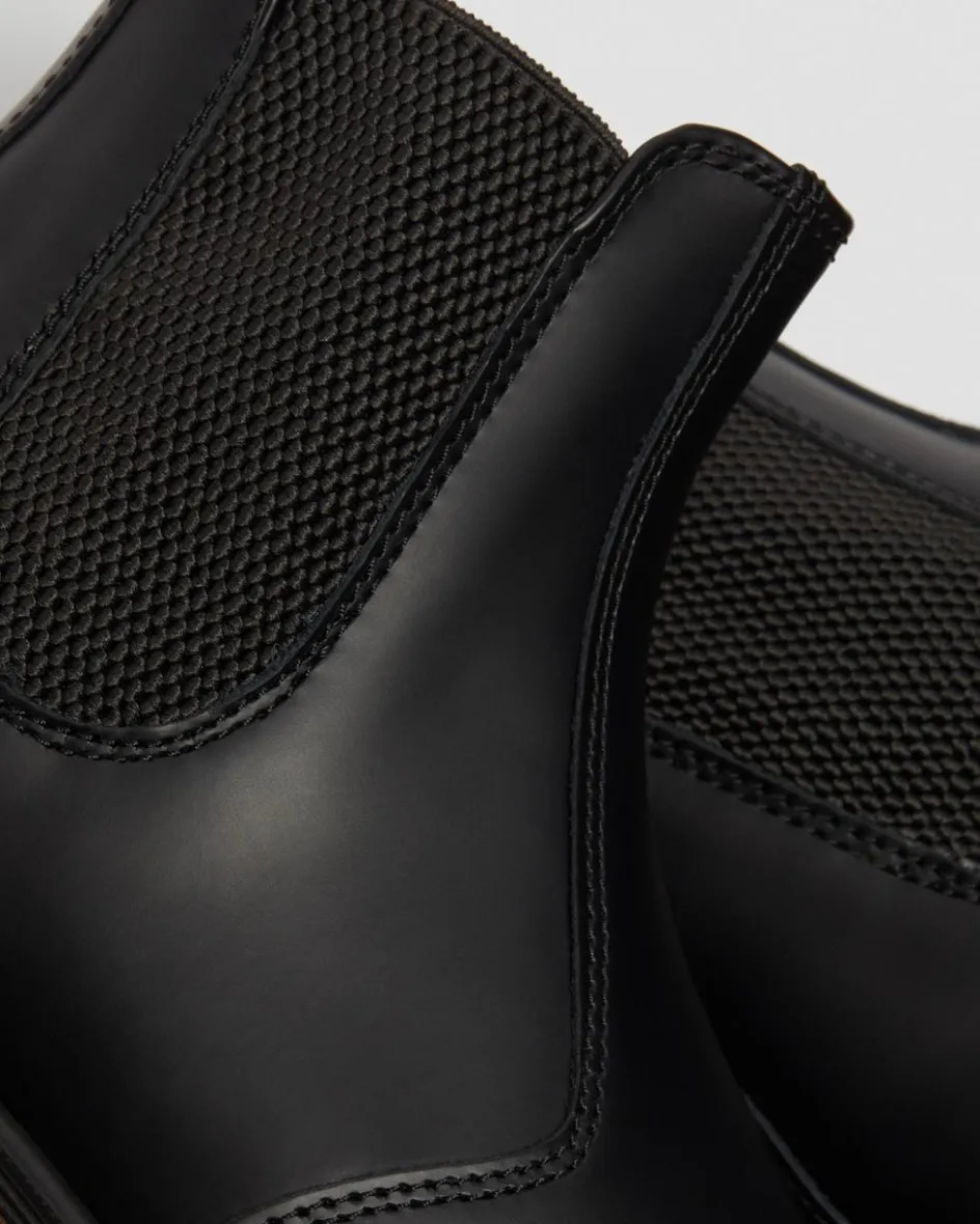 Dr. Martens Last Chance Styles*2976 Smooth Leather Chelsea Boots in Black Black — Smooth Leather
