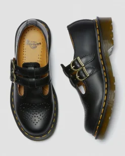 Dr. Martens Originals|Shoes*8065 Smooth Leather Mary Jane Shoes in Black Black — Smooth Leather
