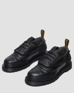 Dr. Martens Winter Boots|Last Chance Styles*1461 SUB SHOE in Black Black+White