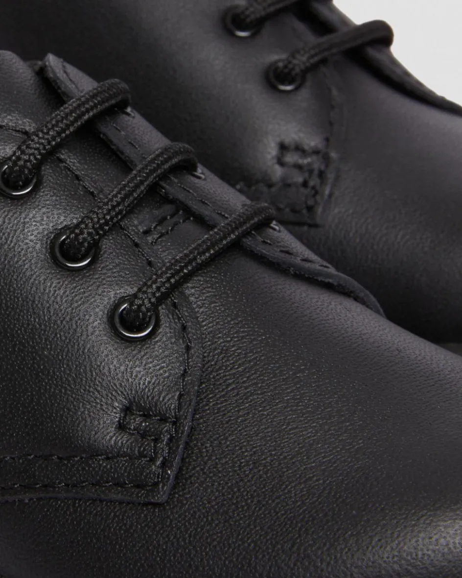 Dr. Martens Toddler & 2-4 Years*1461 Toddler Softy T Leather Oxford Shoes in Black Black — Softy T