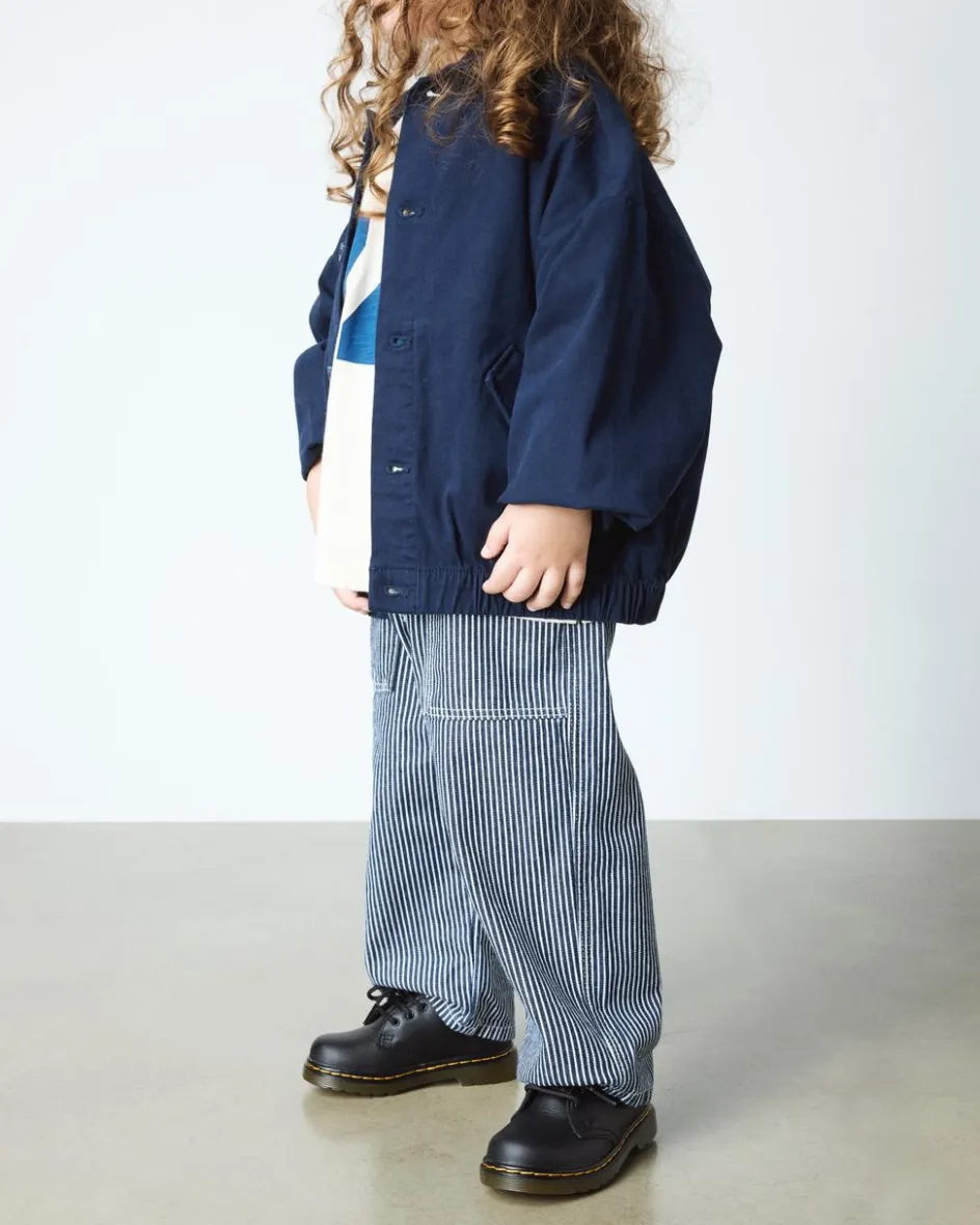Dr. Martens Toddler & 2-4 Years*1461 Toddler Softy T Leather Oxford Shoes in Black Black — Softy T