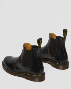 Dr. Martens Originals|Boots*2976 Vintage Made In England Chelsea Boots in Black Black — Quilon