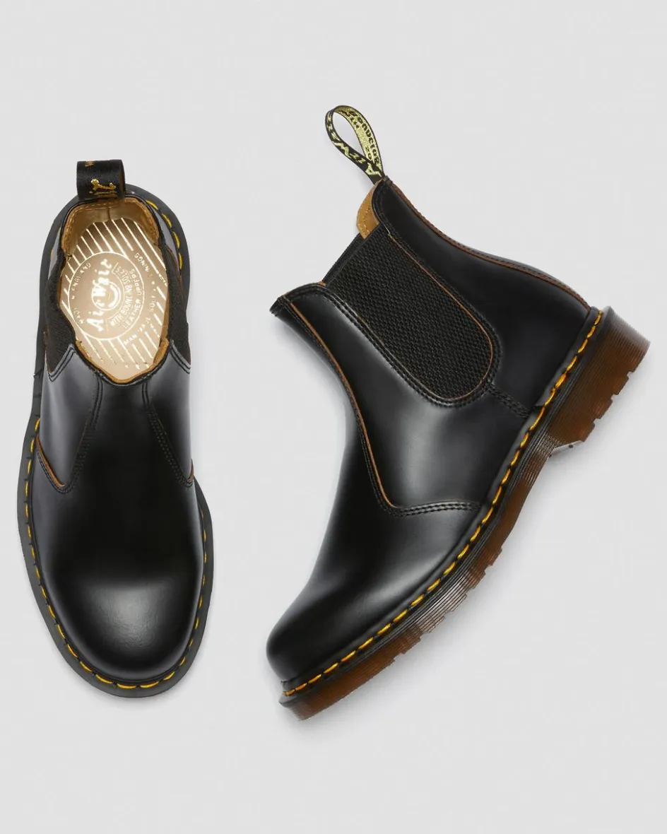 Dr. Martens Originals|Boots*2976 Vintage Made In England Chelsea Boots in Black Black — Quilon