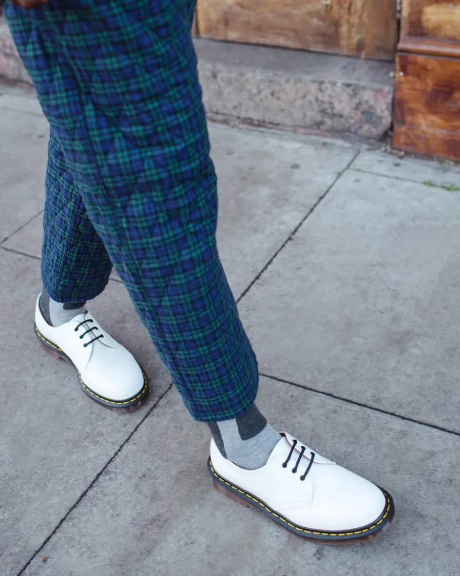 Dr. Martens Last Chance Styles|Last Chance Styles*1461 Vintage Made in England Oxford Shoes in White White — Quilon