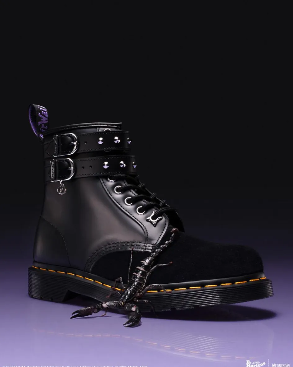 Dr. Martens Boots|Collaborations*1460 Wednesday Boots in BLACK