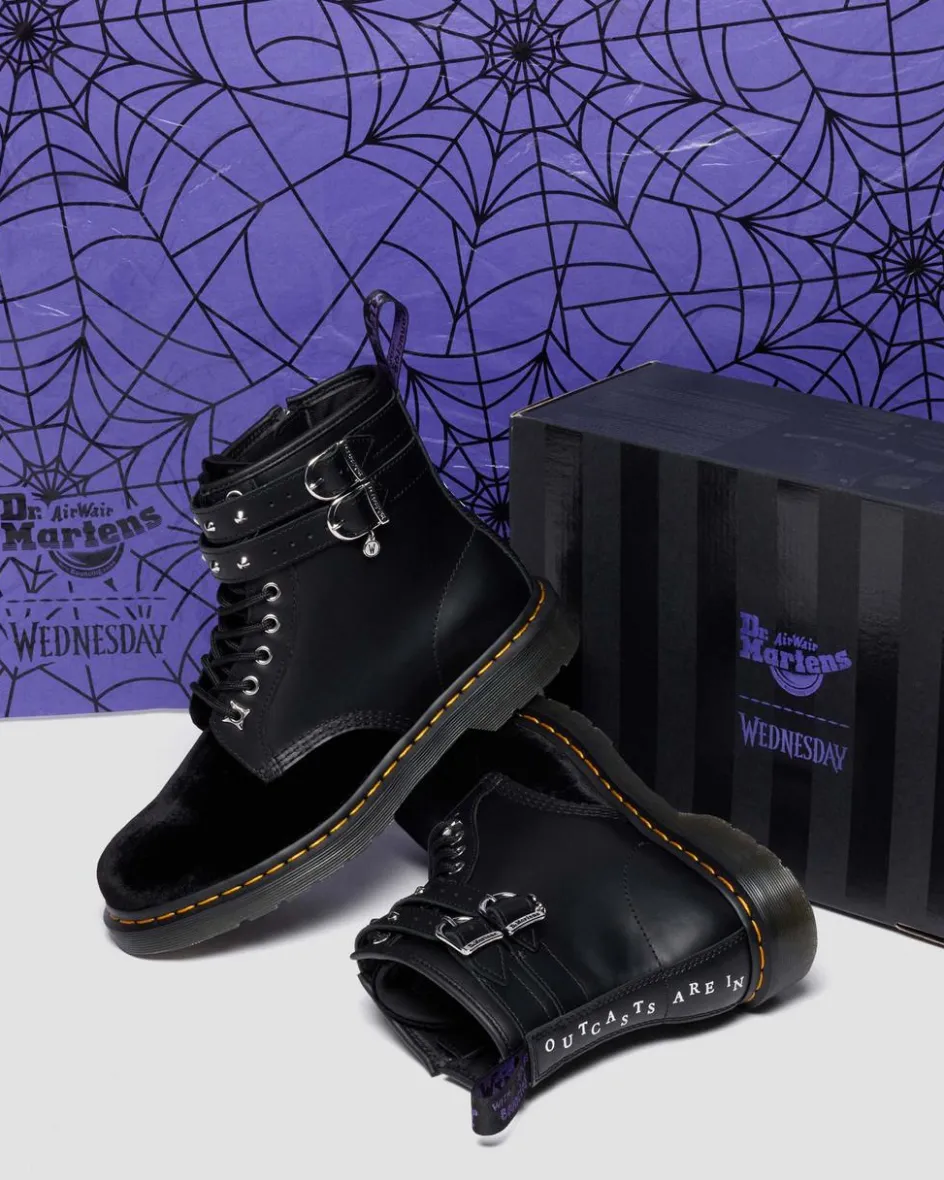 Dr. Martens Boots|Collaborations*1460 Wednesday Boots in BLACK