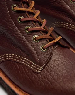 Dr. Martens New And Featured|Boots*1460 Wild Grain Leather Boots in Sepia Brown SEPIA BROWN — Wild Grain