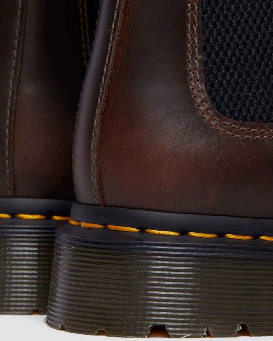 Dr. Martens Originals|Boots*2976 Women's Faux Fur Lined Chelsea Boots in Khaki Khaki — Orleans