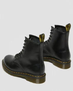 Dr. Martens Originals|New And Featured*1460 Women's Smooth Leather Lace Up Boots in Black Black — Smooth Leather
