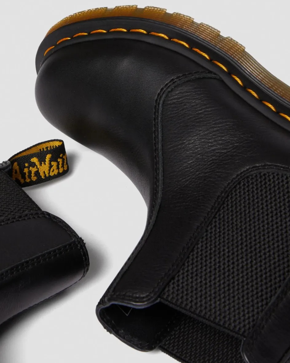 Dr. Martens Originals|New And Featured*2976 Women's Virginia Leather Chelsea Boots in Black Black — Virginia