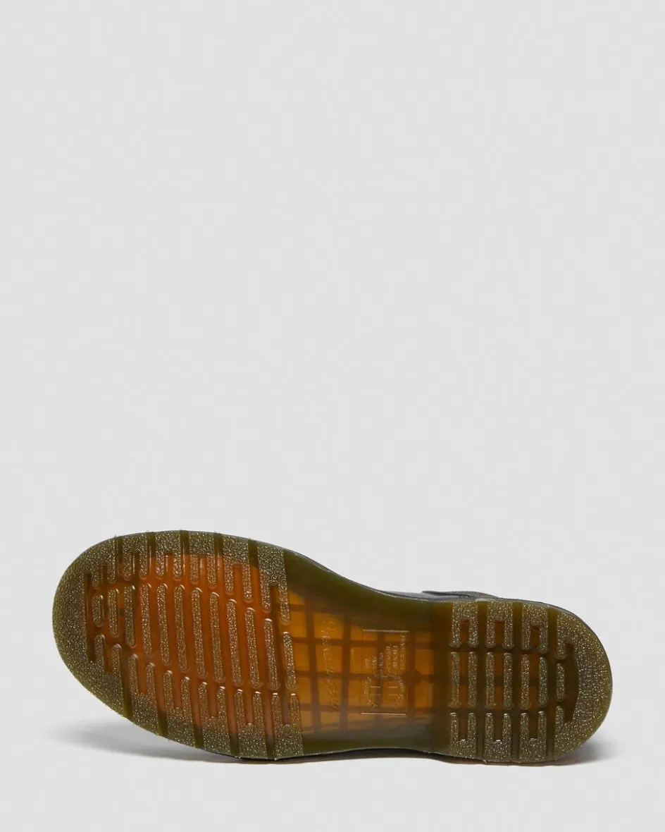 Dr. Martens Originals|Boots*2976 Yellow Stitch Smooth Leather Chelsea Boots in Black Black — Smooth Leather