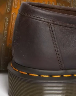 Dr. Martens Originals|Shoes*Adrian Crazy Horse Leather Tassel Loafers in Dark Brown Dark Brown — Crazy Horse