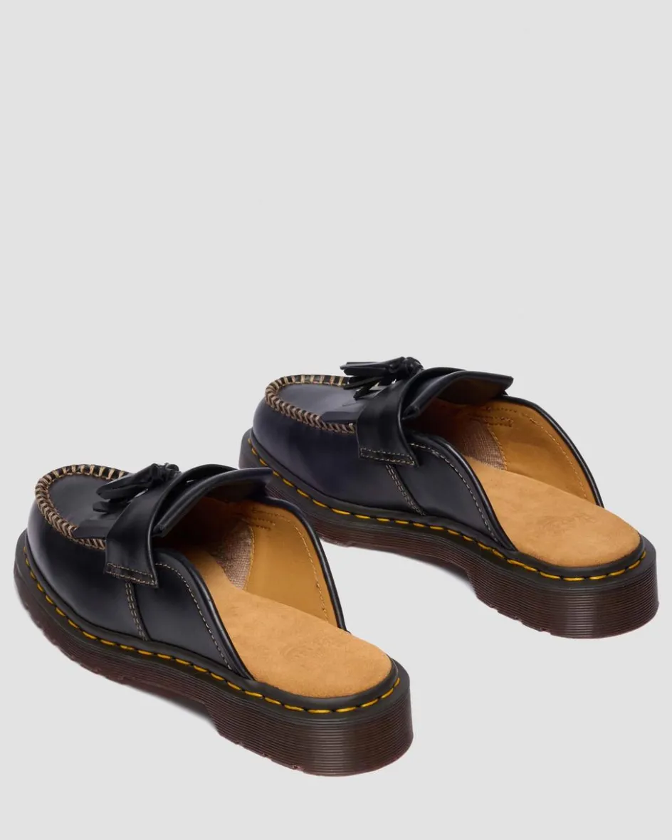 Dr. Martens Mules|Shoes*Adrian Leather Mules in Black Black — Orleans