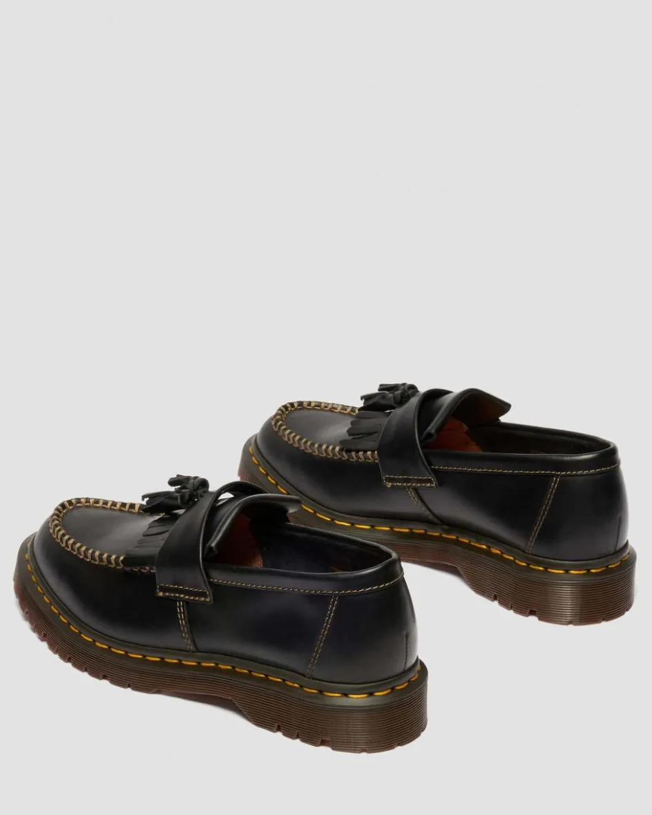 Dr. Martens Shoes|New And Featured*Adrian Orleans Leather Tassel Loafers in Black Black — Orleans