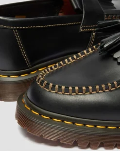 Dr. Martens Shoes|New And Featured*Adrian Orleans Leather Tassel Loafers in Black Black — Orleans