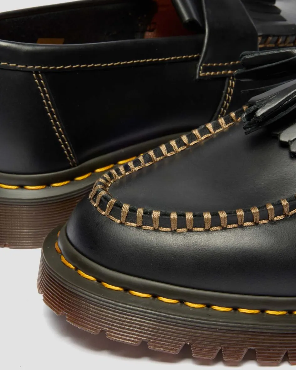 Dr. Martens Shoes|New And Featured*Adrian Orleans Leather Tassel Loafers in Black Black — Orleans