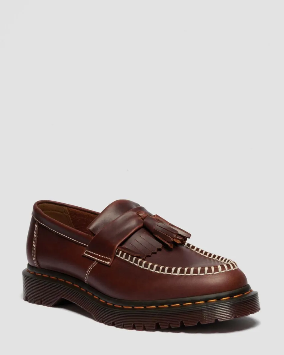 Dr. Martens Shoes|New And Featured*Adrian Orleans Leather Tassel Loafers in Butterscotch Butterscotch — Orleans