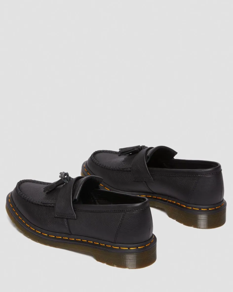Dr. Martens Originals|Shoes*Adrian Women's Virginia Leather Tassel Loafers in Black Black — Virginia