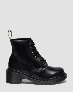 Dr. Martens New And Featured|Ankle Boots*ALDERSTONE LACE UP in Black Black — Orleans