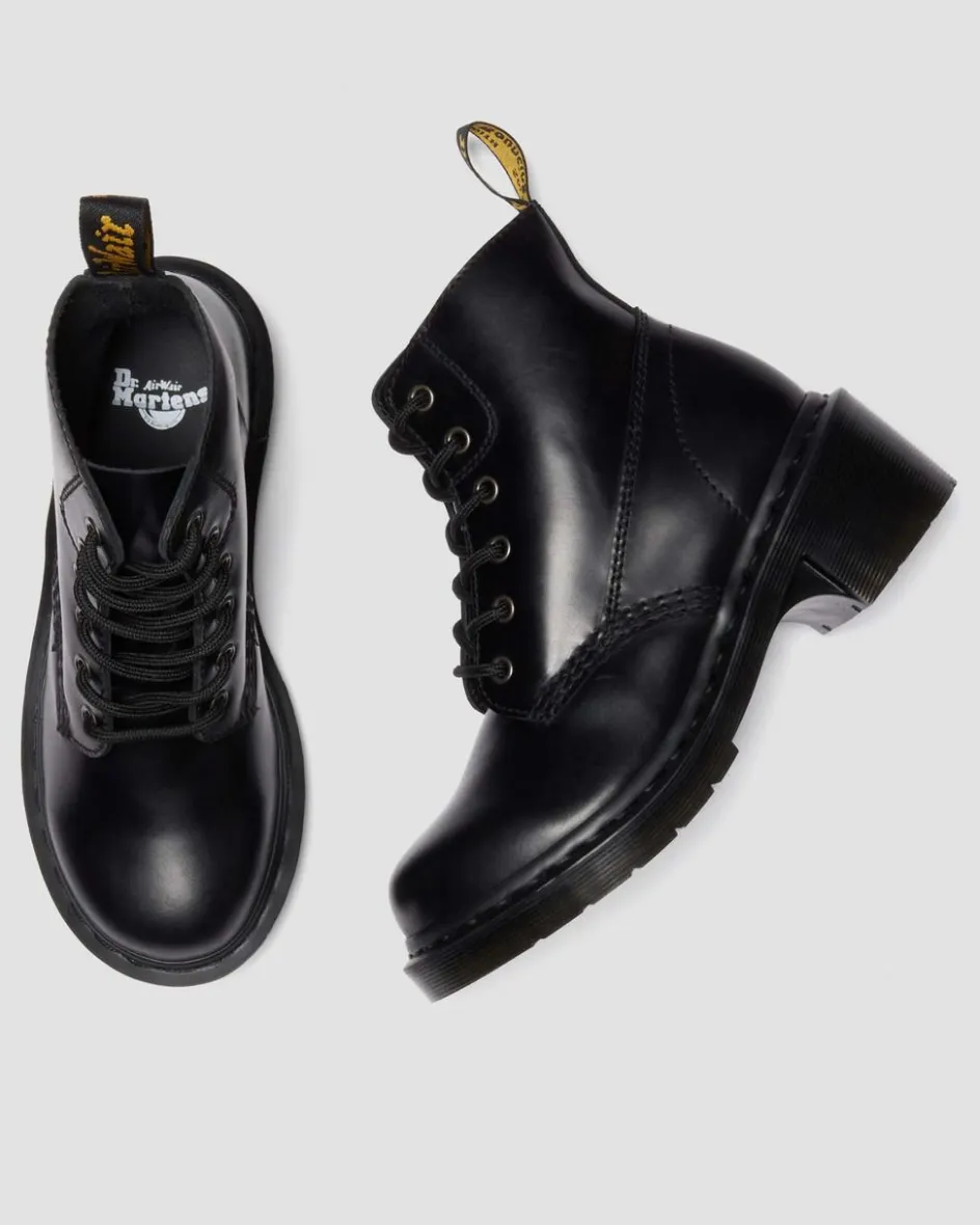 Dr. Martens New And Featured|Ankle Boots*ALDERSTONE LACE UP in Black Black — Orleans