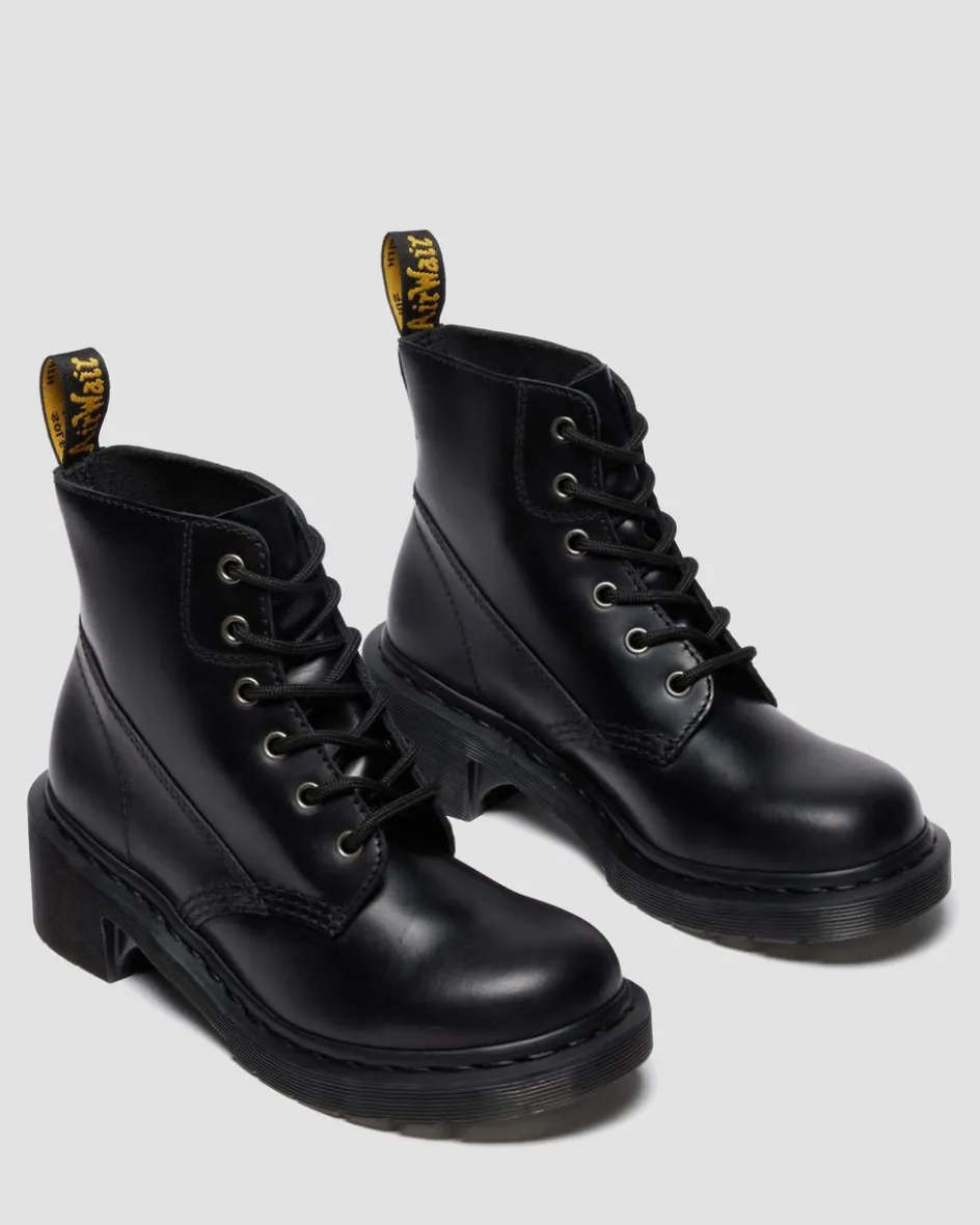 Dr. Martens New And Featured|Ankle Boots*ALDERSTONE LACE UP in Black Black — Orleans