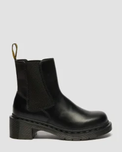 Dr. Martens New And Featured|Boots*Alderstone Orleans Leather Chelsea Boots in Black Black — Orleans