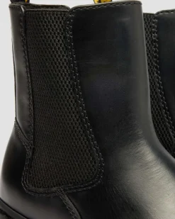 Dr. Martens New And Featured|Boots*Alderstone Orleans Leather Chelsea Boots in Black Black — Orleans