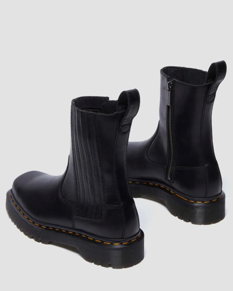 Dr. Martens Last Chance Styles*Amaayah Lo Leather Boots in Black Black — Orleans