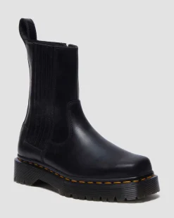 Dr. Martens Last Chance Styles*Amaayah Lo Leather Boots in Black Black — Orleans