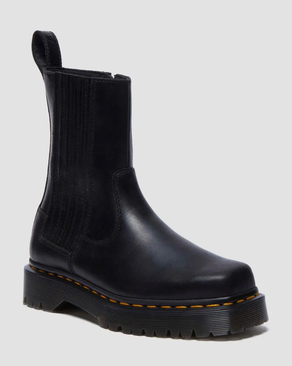 Dr. Martens Last Chance Styles*Amaayah Lo Leather Boots in Black Black — Orleans