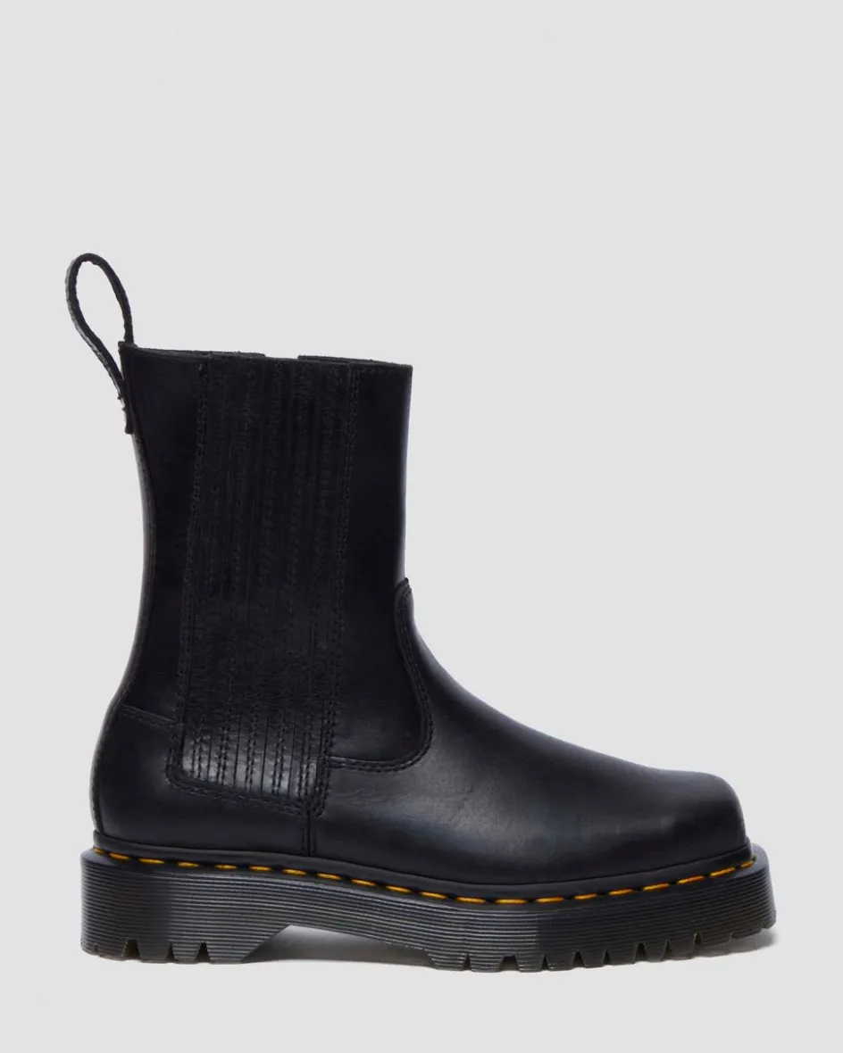 Dr. Martens Last Chance Styles*Amaayah Lo Leather Boots in Black Black — Orleans
