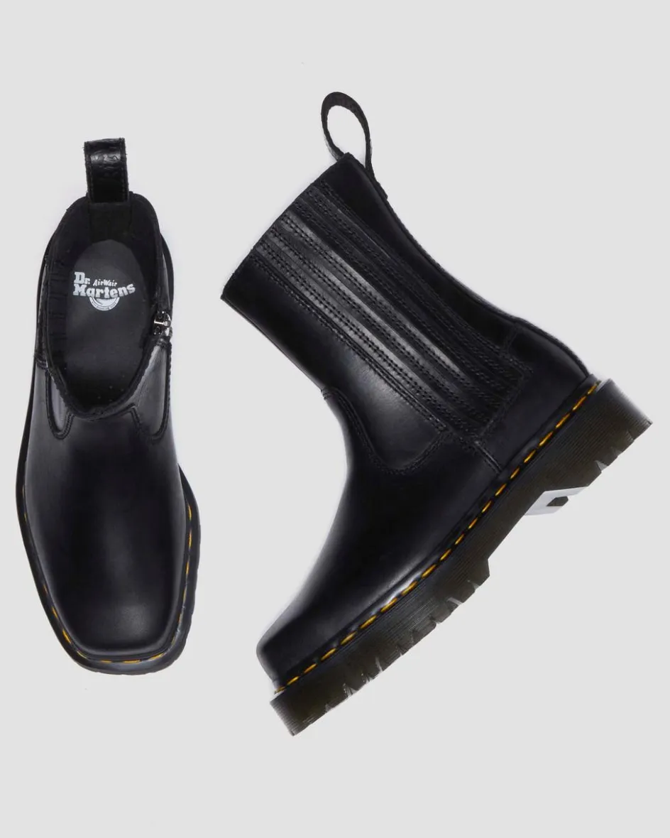 Dr. Martens Last Chance Styles*Amaayah Lo Leather Boots in Black Black — Orleans