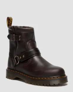 Dr. Martens Last Chance Styles|Last Chance Styles*Anistone Harness in Dark Brown Dark Brown — Crazy Horse