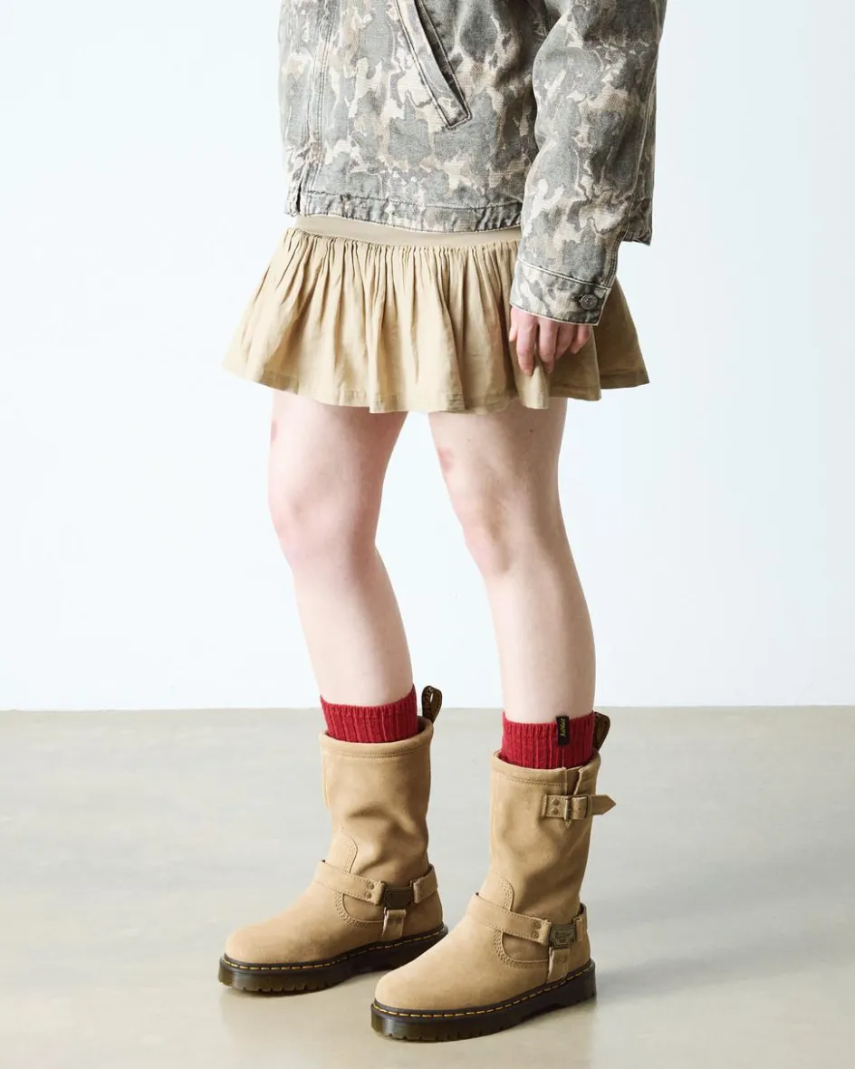 Dr. Martens Last Chance Styles|Last Chance Styles*Anistone Hi in Savannah Tan Savannah Tan — Bronx Suede