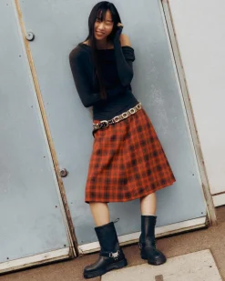 Dr. Martens Tall And Knee High Boots|New And Featured*Anistone Hi Leather Biker Boots in Black Black — Wanama